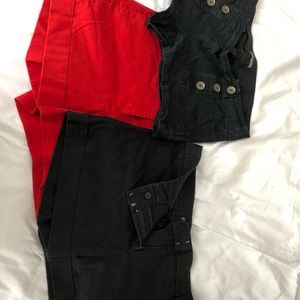 3 pairs of Express short
